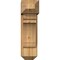 Ekena Millwork Olympic Craftsman Rough Sawn Bracket w/ Offset Brace, Western Red Cedar, 8"W x 20"D x 28"H BKT0806X20X28OLY04RWR - alternate 4